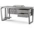 Стол офисный Kobor TB-180/70 aluminum/chicago 214818 2