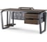 Стол офисный Kobor TB-140/70 graphite/charlston 214775 3