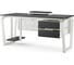 Стол офисный Kobor TB-120/60 white/wood 214933 2