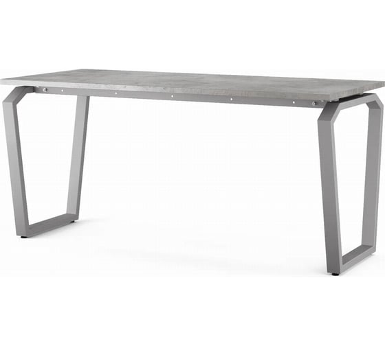 Стол офисный Kobor TB-160/60 aluminum/chicago 214810