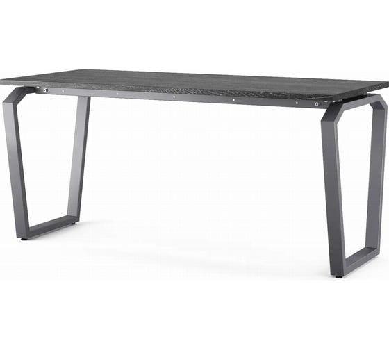 Стол офисный Kobor TB-160/60 graphite/wood 214727