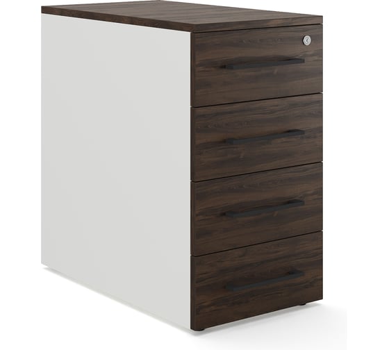 Тумба приставная Kobor TS4-40/80 white/charlston 220665