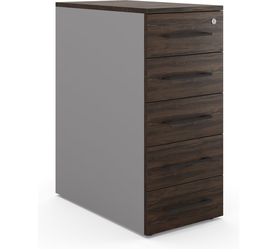Тумба приставная Kobor TS5-40/60 aluminum/charlston 220735