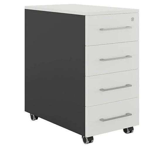 Тумба мобильная Kobor TМ4-40/70 black/premium 220580