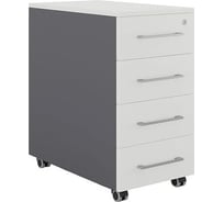 Тумба мобильная Kobor TМ4-40/70 graphite/premium 220604