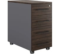Тумба мобильная Kobor TМ4-40/80 graphite/charlston 220621