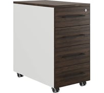 Тумба мобильная Kobor TМ4-40/80 white/charlston 220669