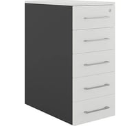 Тумба мобильная Kobor TМ5-40/60 black/premium 220675