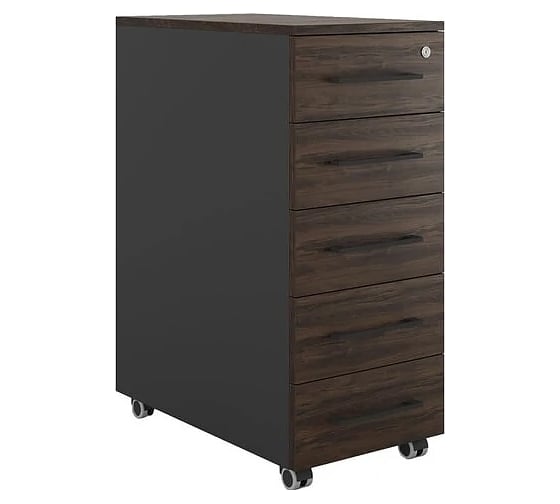 Тумба мобильная Kobor TМ5-40/70 black/charlston 220692