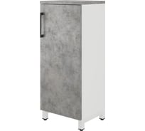 Шкаф распашной Kobor HR/3-45/40/M white/chicago 221927
