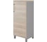 Шкаф распашной Kobor HR/3-45/60/M aluminum/natural 220971 1