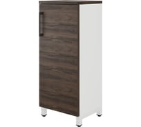 Шкаф распашной Kobor HR/3-45/40/M white/charlston 221008
