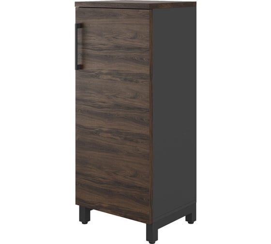 Шкаф распашной Kobor HR/3-45/60/M black/charlston 220904