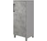 Шкаф распашной Kobor HR/3-45/60/M aluminum/chicago 221908 1