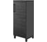Шкаф распашной Kobor HR/3-45/60/M black/wood 221871 1