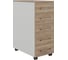 Тумба мобильная Kobor TМ5-40/80 white/natural 220757 1