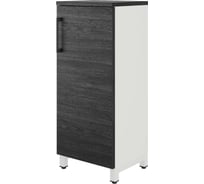 Шкаф распашной Kobor HR/3-45/40/M white/wood 221930