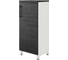 Шкаф распашной Kobor HR/3-45/40/M white/wood 221930 1