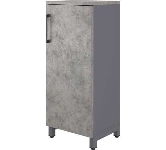 Шкаф распашной Kobor HR/3-45/60/M graphite/chicago 221888