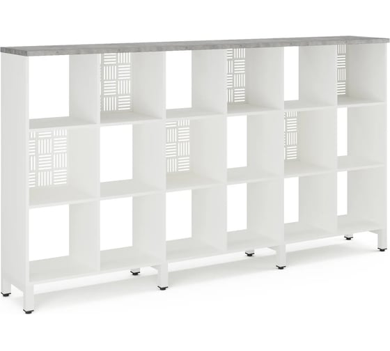 Стеллажная система Kobor SQ-3Х6 white/chicago 221521