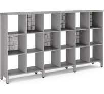Стеллажная система Kobor SQ-3Х6 aluminum/chicago 221519