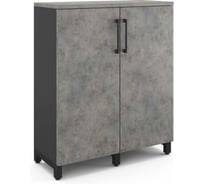 Шкаф распашной Kobor HR/3-90/40/M black/chicago 221857