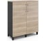 Шкаф распашной Kobor HR/3-90/40/M black/natural 220882 1