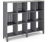 Стеллажная система Kobor SQ-3Х4 graphite/chicago 221509 1