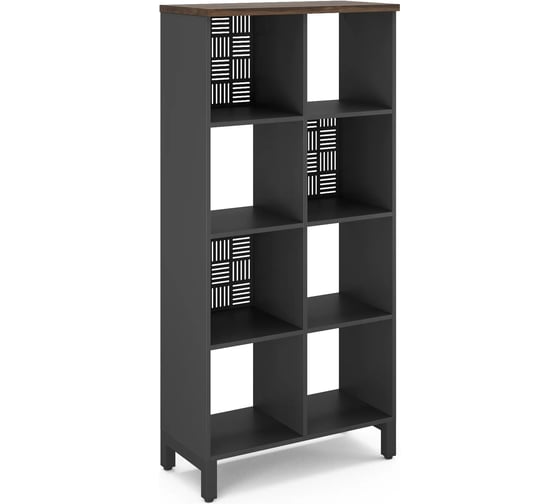 Стеллажная система Kobor SQ-4X2 black/charlston 220420