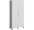 Шкаф распашной Kobor HR/2-90/40/M aluminum/premium 220827 1