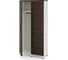 Шкаф распашной Kobor HR/2-90/40/M white/charlston 220859 2
