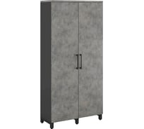 Шкаф распашной Kobor HR/2-90/40/M black/chicago 221797