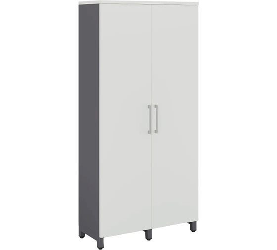 Шкаф распашной Kobor HR/2-90/40/M graphite/premium 220801