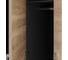 Шкаф распашной Kobor HR/2-90/60/M black/natural 220779 3