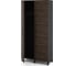 Шкаф распашной Kobor HR/2-90/60/M black/charlston 220782 2