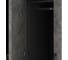 Шкаф распашной Kobor HR/2-90/60/M black/chicago 221798 3