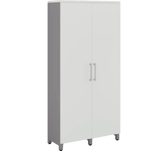 Шкаф распашной Kobor HR/2-90/60/M aluminum/premium 220828