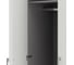 Шкаф распашной Kobor HR/2-90/60/M aluminum/premium 220828 3