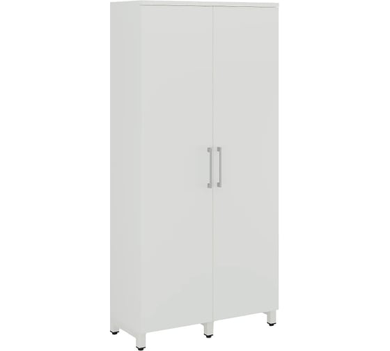 Шкаф распашной Kobor HR/2-90/60/M white/premium 220854