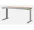 Стол офисный Kobor L2-160/60 black/wood 212127 1