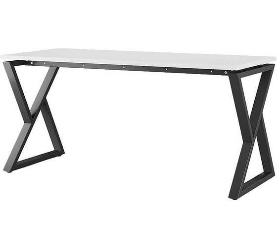Стол компьютерный Kobor KW-160/60 white/charlston 251649