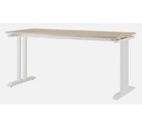 Стол офисный Kobor T-80/70 aluminum/wood 212754