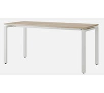 Стол офисный Kobor P-80/70 white/wood 210362
