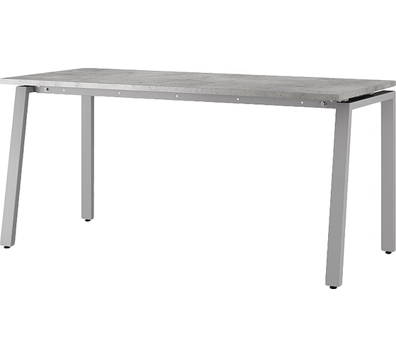 Стол офисный Kobor AB-160/60 aluminum/chicago 211066