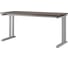Стол офисный Kobor L1-160/60 aluminum/charlston 211961 1