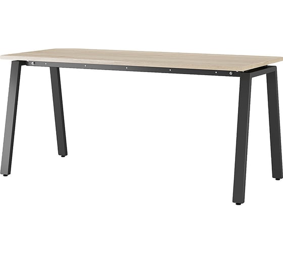 Стол офисный Kobor A-140/60 black/natural 210483