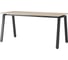 Стол офисный Kobor A-140/60 black/natural 210483 1