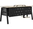 Стол офисный Kobor A-140/60 black/natural 210483 4