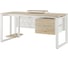 Стол офисный Kobor O1-120/60 white/natural 213290 3