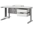 Стол офисный Kobor L2-160/60 aluminum/premium 212293 3